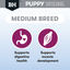 Dry Dog Food Puppy Medium Breed Original Lamb And Rice