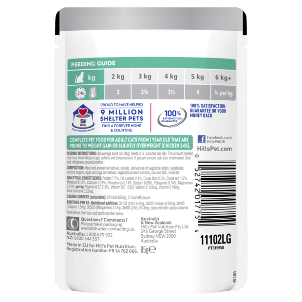 Science diet perfect weight cat hot sale