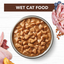 grain free wet cat food adult chicken kangaroo gravy