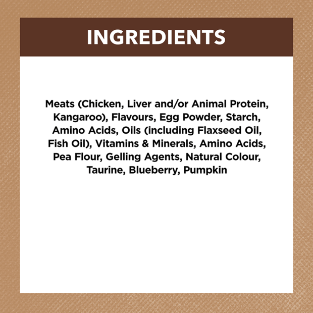 grain free wet cat food adult chicken kangaroo gravy