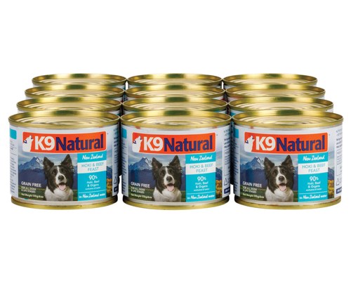 K9Natural Beef & Hoki Feast - 170G X 12