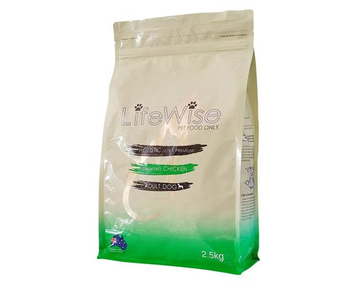 LIFEWISE GRAIN FREE CHICKEN & TURKEY 2.5KG