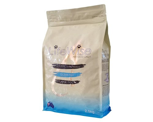 LIFEWISE FISH LAMB & VEGETABLE LARGE BITES 2.5KG