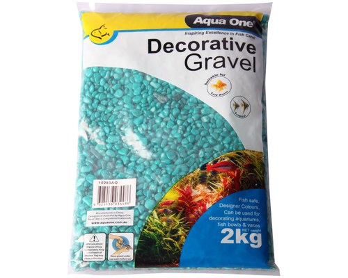 DECORATIVE GRAVEL AQUA 2KG 7MM