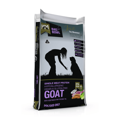 dry dog food single protein goat