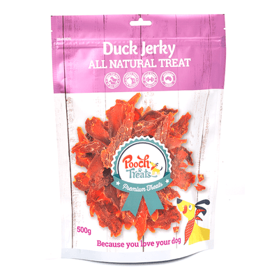 duck jerky dog treats