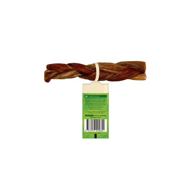 braided collagen stick dog treats