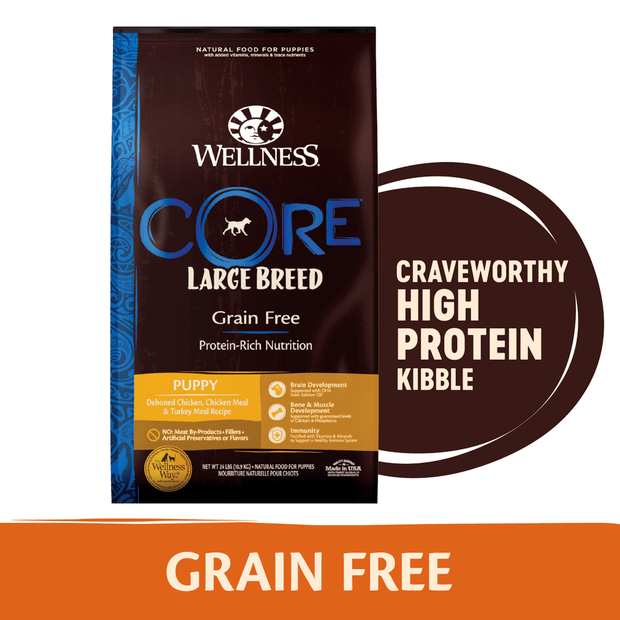 core grain free large breed puppy dry dog food