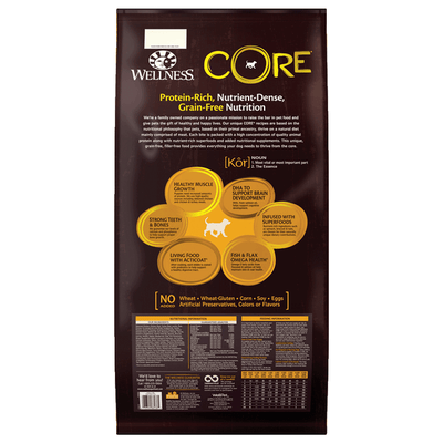 core grain free puppy formula dry dog food