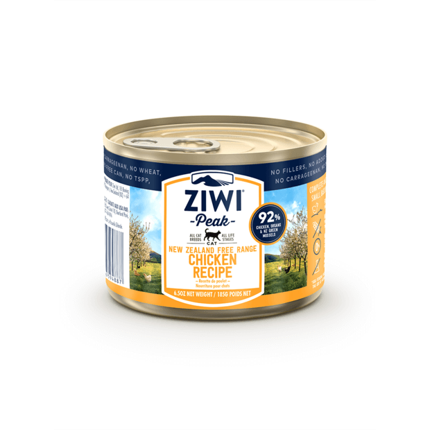 ZIWI Peak Chicken Wet Cat Food Cans League of Pets